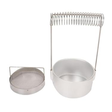 Imagem de Arruela de pincel de pintura, suporte de mola de alumínio, filtro de luz removível, limpador de pincel para aquarela, arte em óleo acrílico