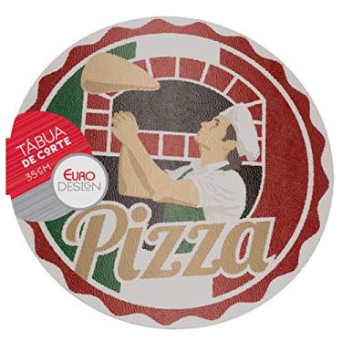 Imagem de Tabua De Vidro Para Pizza Pizzaiolo Euro Decorado