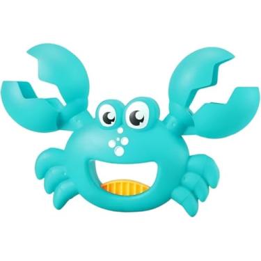 Imagem de Caranguejo Brinquedo Infantil – Brincadeira na Praia, Coordenação Motora e Diversão Garantida (Azul)