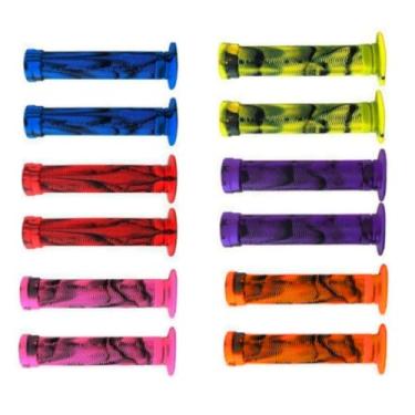 Imagem de Par De Manoplas Punho Luva Gios 150mm Bicicleta Bike Bmx Freeride Mtb Mesclado Cores (ALEATÓRIO)