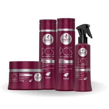 Imagem de Kit Alinhador Pós Progressiva Haskell 300ml
