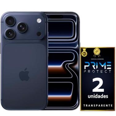 Imagem de Película Nano Gel iPhone 17 Pro 6,3'' Tela Queda Não Quebra Película Protetora Transparente Brilhosa Anti Impacto Anti Queda 2 unidades