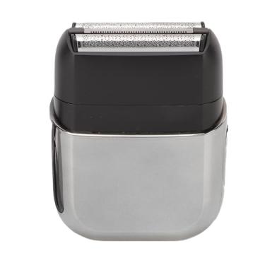 Imagem de TARSHYRY Máquina de Barbear Elétrica para Homens, Lâminas Recarregáveis ​​portáteis Com Display LED, Lâminas Flutuantes, Elétricas à Prova de água IPX7 para Barba Facial Viagem (Cinza)