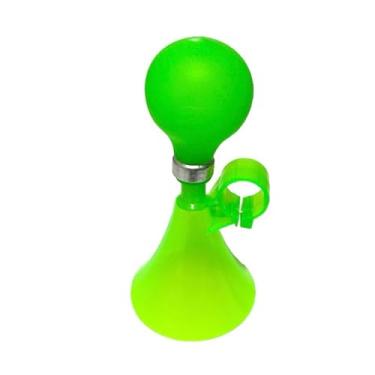 Imagem de Buzina Plástica Bike NIPARTE Corneta Sino de Bola Alarme Para Bicicleta(Verde NP-22217G)