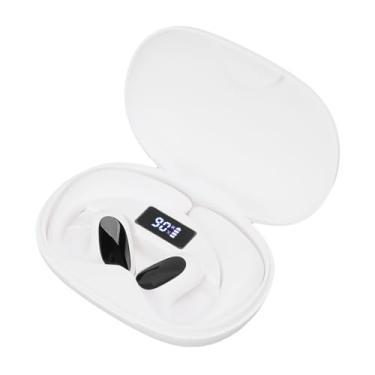 Imagem de Yunseity Fones de Ouvido de Tradução AI, Fone de Ouvido Tradutor de Voz Em Tempo Real de 133 Idiomas Com Gancho de Ouvido, Dispositivo de Tradução Simultânea Bluetooth 5.3 para (Branca)