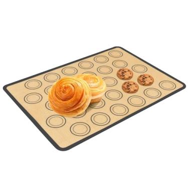 Imagem de Tapetes De Silicone Para Assar No Forno,Reutilizável Para Folha De Assar | Tapete Anti-Deslizante para Forno,Para Cozinha Catering Piquenique Pastelaria Restaurante e Fogão Doméstico para Bolachas