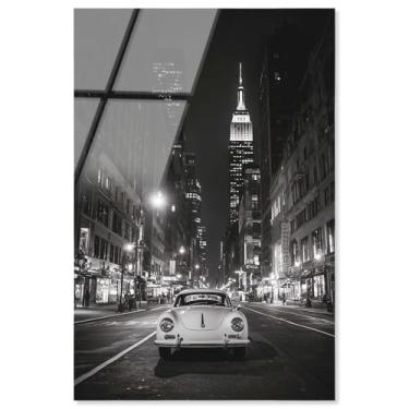 Imagem de Decoração de parede de viagem com impressão acrílica Good Old New York da Art Remedy, pronta para pendurar, 50 x 76 cm