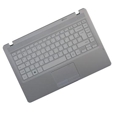 Imagem de Teclado mBook C Palmrest Topcover para Samsung Np500r4l Np500r4m