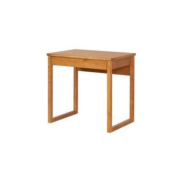 Imagem de Escrivaninha com Gaveta 80 cm Duna - Nozes - Meu Móvel de Madeira Marrom