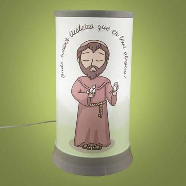 Imagem de Luz Difusa Elegante: Luminária De Mesa Hug Para Ambientes Aconchegantes