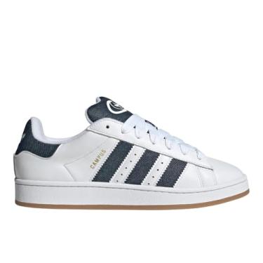Imagem de Adidas Campus 00s Tênis - FTWR Branco/Noite Indigo/Dourado Metálico, Ftwr Branco/Noite Indigo/Dourado Metálico, 39