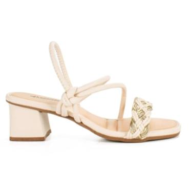 Imagem de Sandália Feminina Mississipi MB443 Rives Latte - Bege