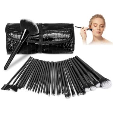 Imagem de Pincel Maquiagem, Kit Pincel Maquiagem, Kit de Pinceis de Maquiagems, Kit Pinceis, PincéIs de Maquiagens, Conjunto de Pinceis de Maquiagem