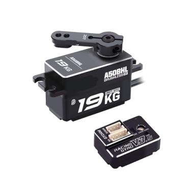 Imagem de A50BHL 19KG Super Torque Super High Speed ​​8.4V Programmable Low Profile Brushless Digital Remote Control Servo(Drift Specific Set5)