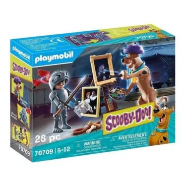 Imagem de Playmobil Scooby Doo Aventura Cavaleiro Negro 70709 Sunny
