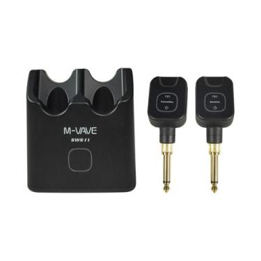 Imagem de Sistema De Guitarra Sem Fio De Baixa Latência M-VAVE SWS11 5.8GHz 24Bi