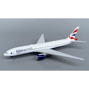 Imagem de ACE HOBBY Para modelo NG para British Airways para Boeing B777-200ER G-YMMR Membro do Neworld 1:400 Modelo pré-construído de aeronave