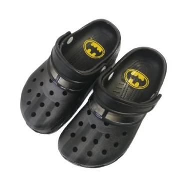 Imagem de Chinelos Antiderrapantes Pretos Do Batman Para Homens E Mulheres, Usáv