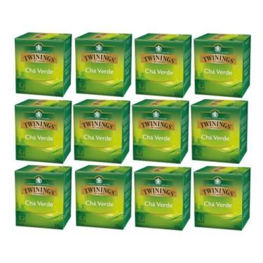 Imagem de 120 Sachês, Chá Twinings, Verde, Chá Verde