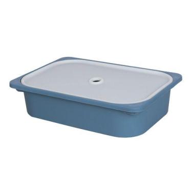 Imagem de Caixa Organizadora Huya 7,5 L - ORGANIZE, Azul Lazuli