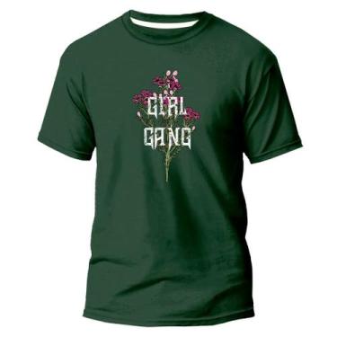 Imagem de Camiseta Básica Algodão Premium Estampa Digital Flores Rosas - Pavesi,