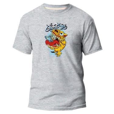 Imagem de Camiseta Algodão Premium Estampa Digital Cachorro Alien DTF - Pavesi, 