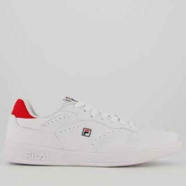 Imagem de Tênis Fila Revenge Branco e Vermelho-Masculino