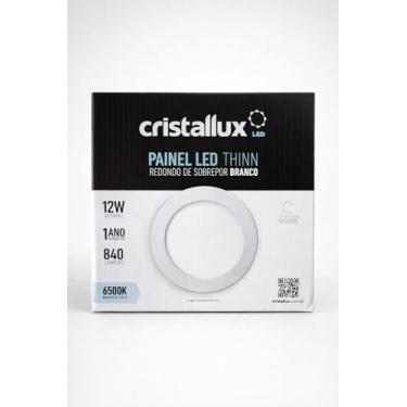 Imagem de Painel Led De Sobrepor Redondo 12W - Cristallux