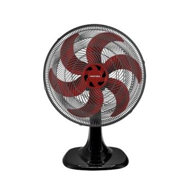 Imagem de Ventisol Ventilador de Mesa Oscilante, Turbo 6 Pás Premium, Vermelho, 40cm, 220V