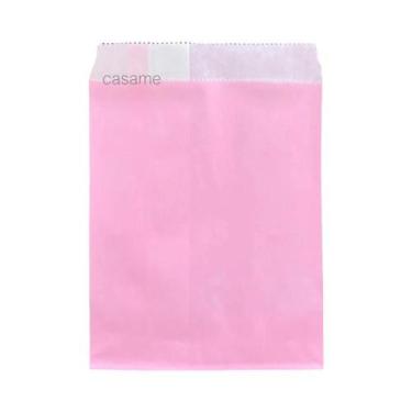 Imagem de Sacolas De Papel Kraft Para Presentes 50/100 Peças Embalagem Segura Pa