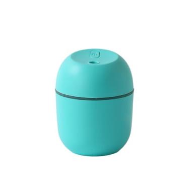 Imagem de Mini Umidificador De Ar Ultrassônico Difusor Escritório ​Aromatizador Egg Portátil De Ambiente Climatizador(Verde,2 peças)