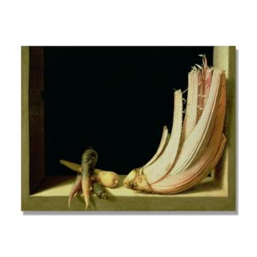 Imagem de NHLDZYH Arte em tela vintage de frutas mortas, pintura clássica de cozinha country, decoração de parede de casa de fazenda quente para sala de jantar e cozinha. A85. 50 x 65 cm-19,7 x 25,6 pol