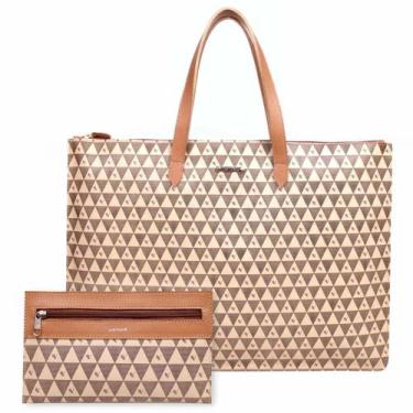 Imagem de Pasta Maxi Slim para Notebook 17" Artlux 1427, Amêndoa