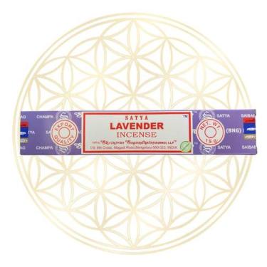 Imagem de Incenso Premium Satya Varetas Aromas 15g, Lavanda
