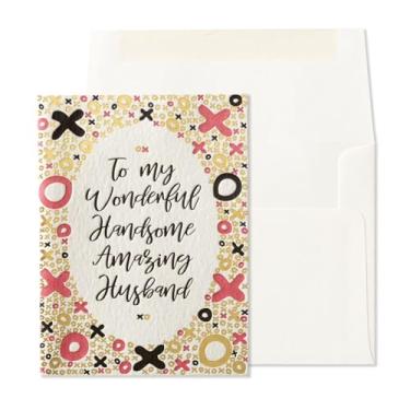 Imagem de NIQUEA.D Cartão de Dia dos Namorados, Urso com Coração Pai, Inclui um Sentimento Único e Envelope Coordenado (NVD-0015)