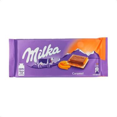Imagem de Chocolate ao leite Milka Toffee Caramel Importado