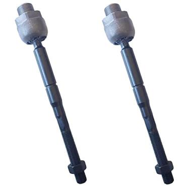 Imagem de HHCM 2 peças de extremidade de haste de direção interna EV800099 para Dodge Dakota 2005-2010, kit de extremidade de haste de direção interna frontal para Mitsubishi Raider 2006-2009, extremidade de