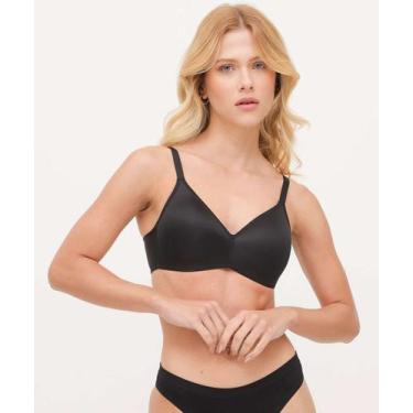Imagem de Sutiã Top Com Base Com Bojo Delrio-46006, Preto, 42