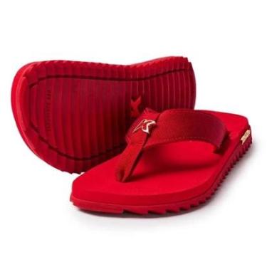 Imagem de Chinelo Sandália Kenner Kivah Gold Vermelho-Masculino