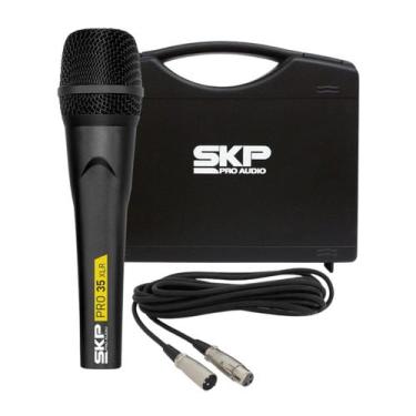 Imagem de Microfone Vocal Profissional SKP Cápsula Alemã PRO 35 XLR