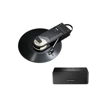 Imagem de Toca-discos Portatil + Caixa de Som Bluetooth Audio-Technica