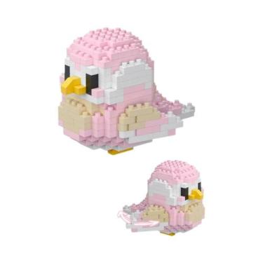 Imagem de Blocos De Montar Papagaio Kawaii: Brinquedo Educacional Criativo Para 