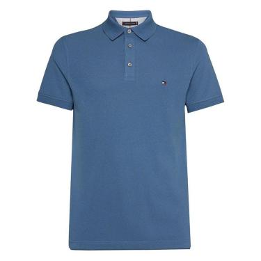 Imagem de Camiseta Gola Polo Tommy Hilfiger Im 1985 Verde Claro Slim-Masculino