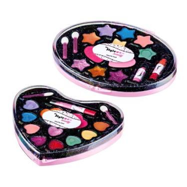 Imagem de Estojo de Maquiagem Sortida Infantil My Style Beauty Paleta Diva +5 an
