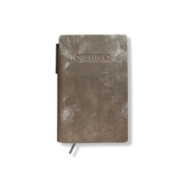 Imagem de Fina Ideia - Caderneta A6 Veludo dourado sem pauta