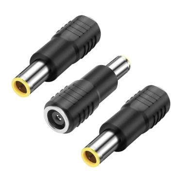 Imagem de MEIRIYFA Adaptador DC 7909 para DC 8020 DC7909 macho para conector fêmea DC8020 para painel solar estação de energia portátil com série Jackery Explorer - 3 peças