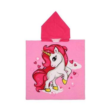 Imagem de Toalha De Banho Com Capuz Para Crianças, Robe De Praia Para Bebês - NO