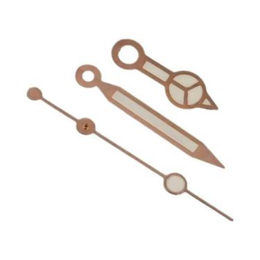 Imagem de Mostrador De Relógio Luminoso Sunburst 28.5mm Com Ponteiros Para Movim