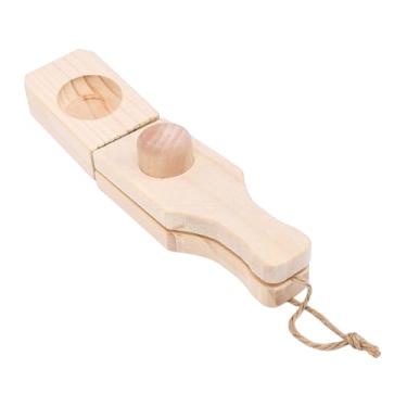 Imagem de GLOGLOW Prensa de Massa de Madeira Tostonera Plantain Press 2 Em 1, Banana Smasher Maker para Tostones Recheados Rellenos Patacones Crocantes Triturador de Banana de Madeira de Pinho Resistente para