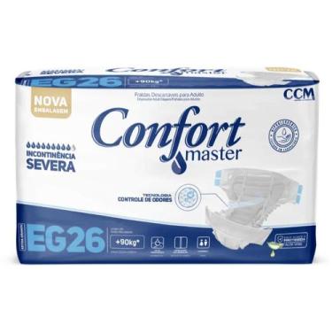 Imagem de Fralda Geriátrica Confort Master EG 26 Unidades  CCM